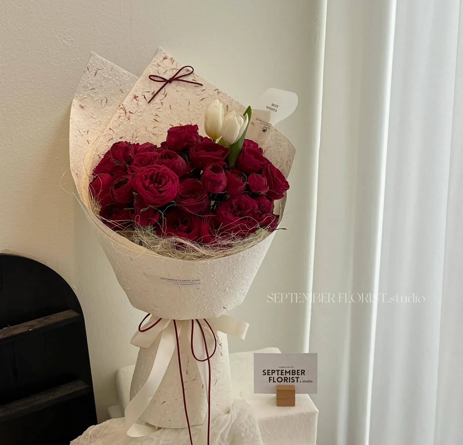 Recent arrangement by September Florist Studio, 6 of 6